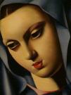 Tamara De Lempicka Vergine blu 1934